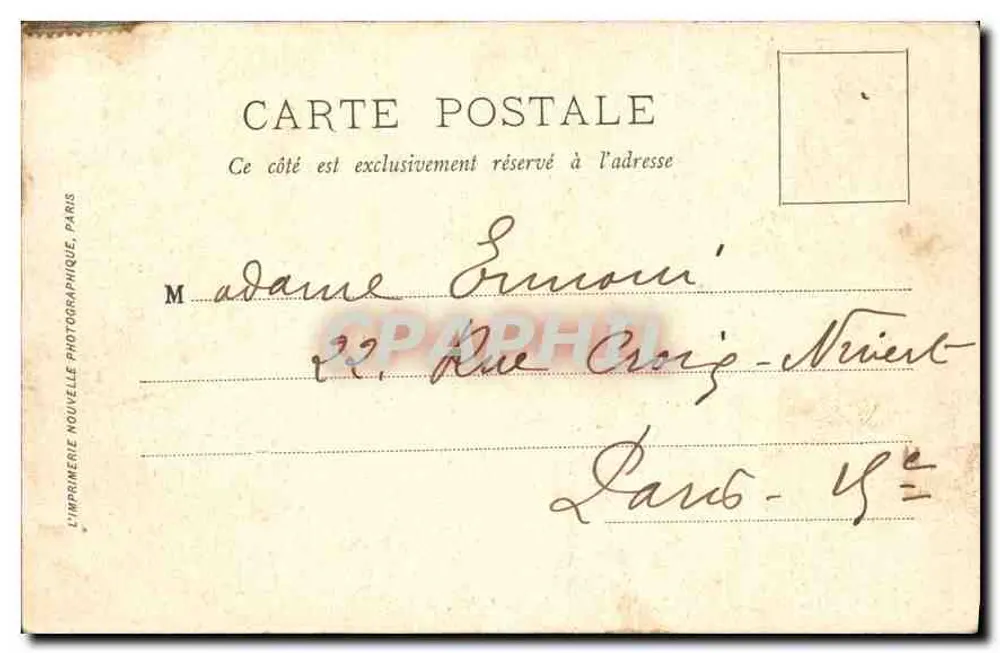 Le Havre — Das Rathaus und der Öffentliche Garten — LL. 24. Juli 04 - Rückseite