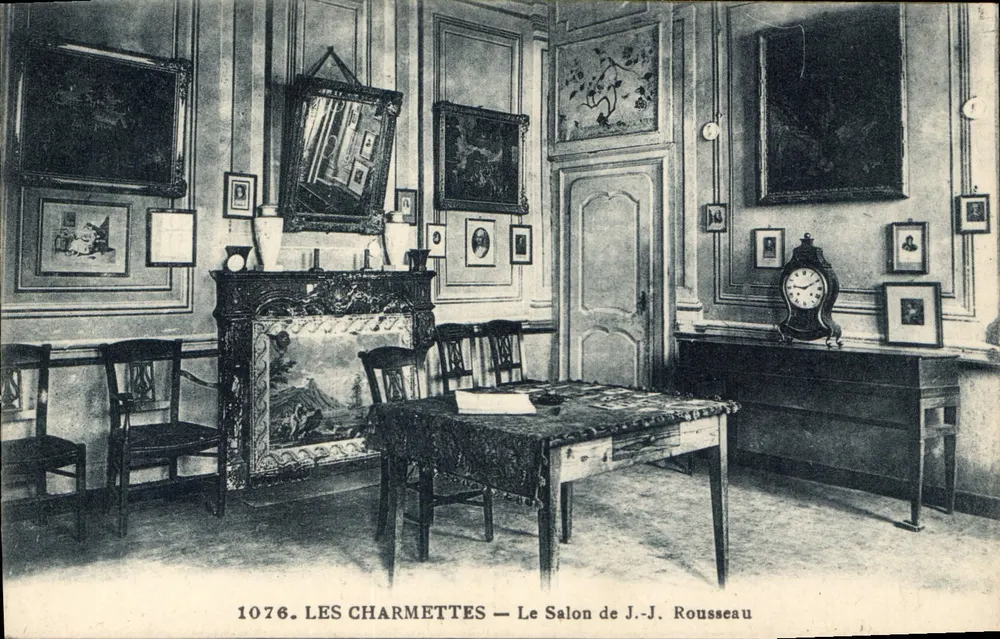 Les Charmettes — Der Salon von J.-J. Rousseau - Vorderseite