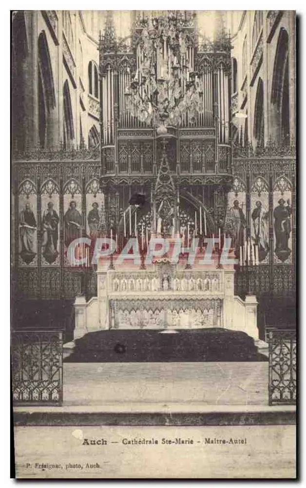Auch — Kathedrale Saint-Marie — Hochaltar - Vorderseite