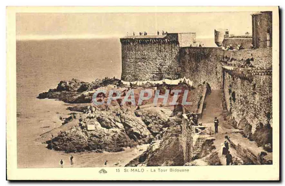 St MALO - A Torre Bidouane — editor Girasbour - Frente