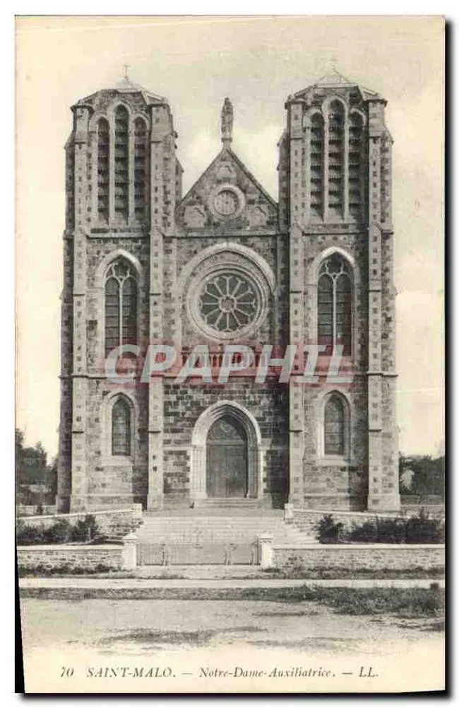 Saint-Malo — Notre-Dame-Auxiliatrice — LL - Vorderseite