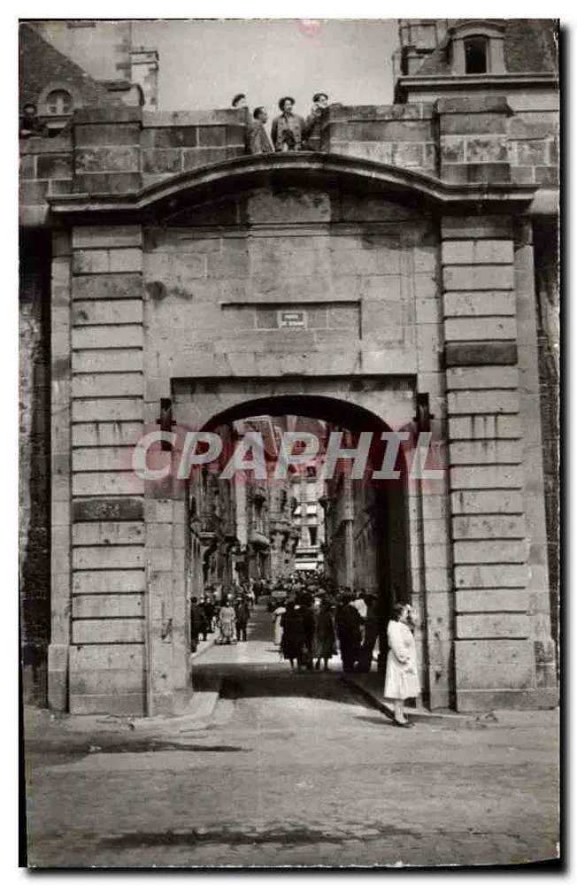 Tor von Dinan — Saint-Malo (Ille-et-Vilaine) — Antike Ansichtskarte - Vorderseite