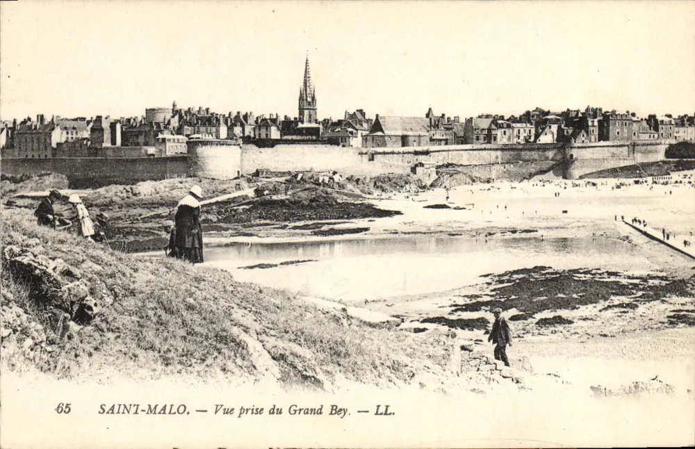 Saint-Malo — Ansicht vom Grand Bey — LL. - Vorderseite