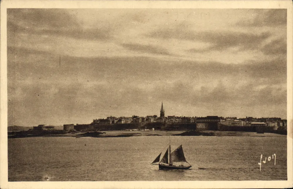 Saint-Malo (Ille-et-Vilaine) — Allgemeiner Blick von Dinard — Éditions d'Art Française - Vorderseite