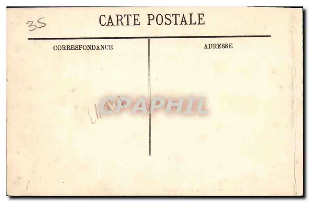 Saint-Malo — La Place Châteaubriand — LL, n°56 - Rückseite