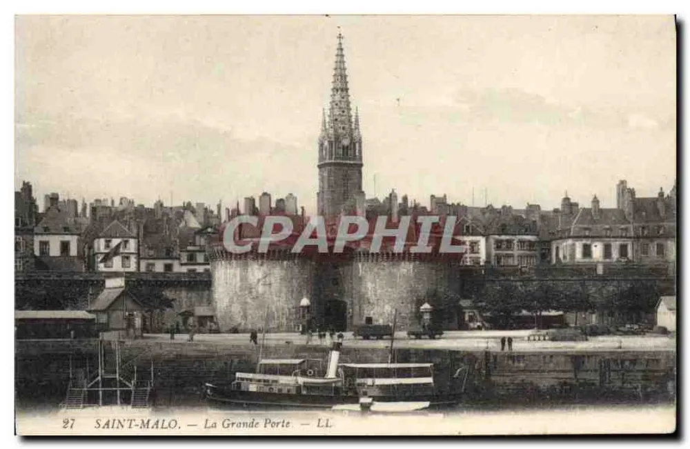 Saint-Malo — A Grande Porta — LL - Frente