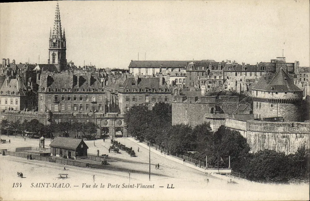 Saint-Malo — Ansicht der Porte Saint-Vincent — LL - Vorderseite