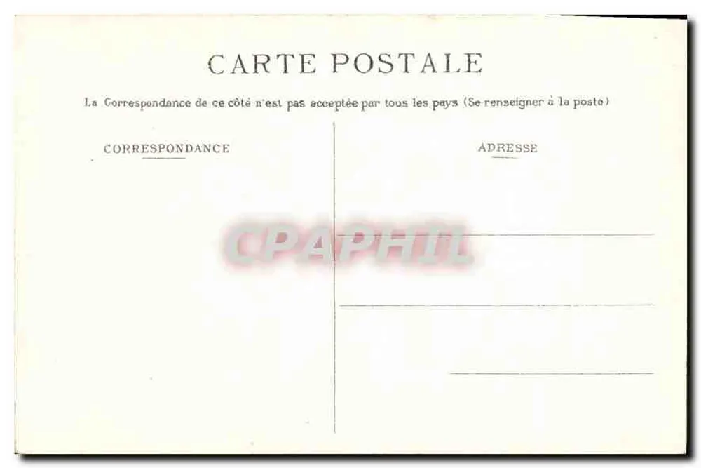 Saint-Malo — Ansicht vom G.F. Casino — Sammlung Gérmain fils, St-Malo - Rückseite