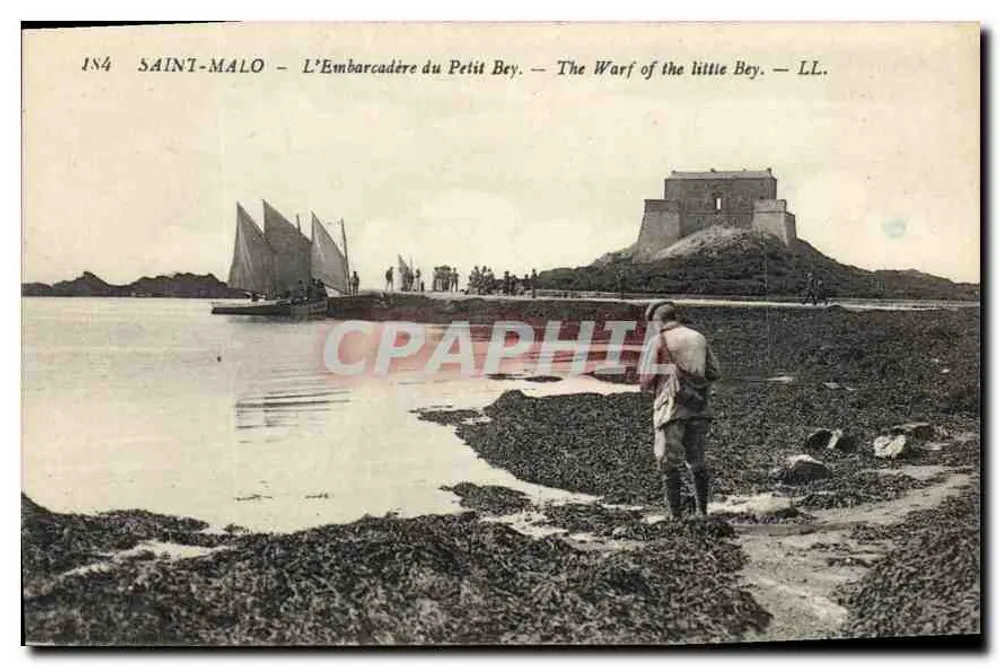 Saint-Malo — O Embarcadère do Petit Bey — LL. — n°184 - Frente
