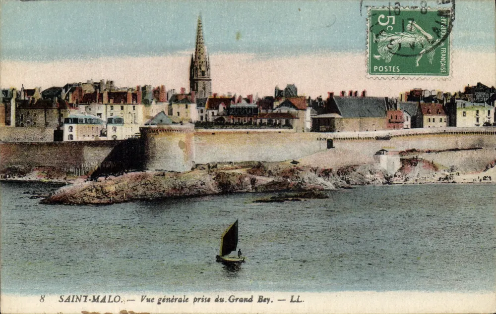 Saint-Malo — Allgemeine Ansicht vom Grand Bey — LL - Vorderseite