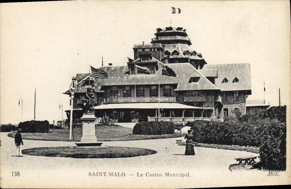 Saint-Malo — Das Municipale Casino — Jhot, n°138 - Vorderseite