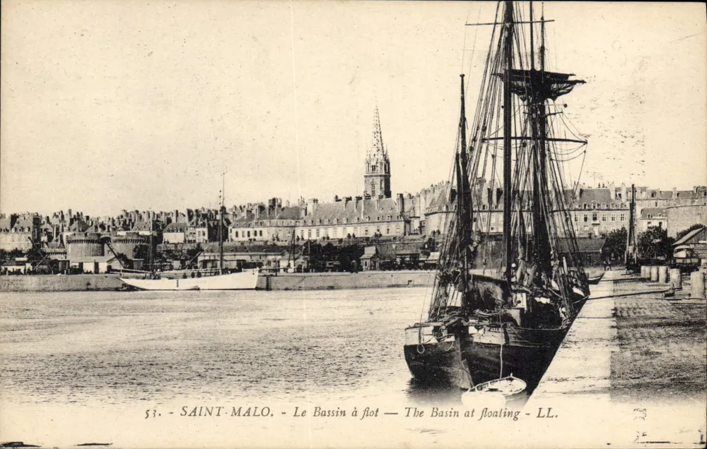 Saint-Malo — Der schwimmende Hafen — LL. - Vorderseite