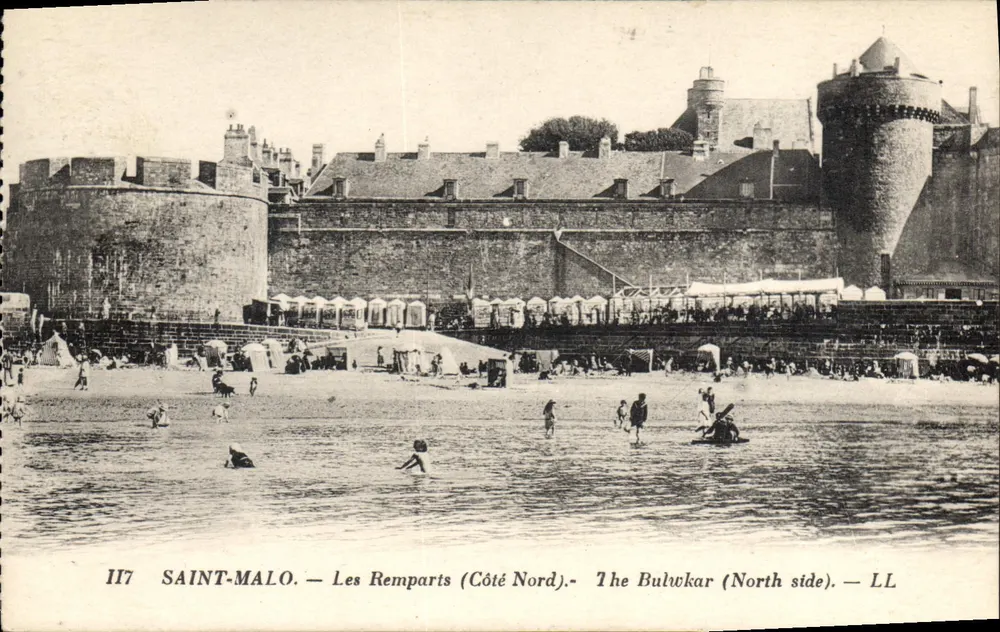 Saint-Malo — Die Mauern (Nordseite) — LL - Vorderseite