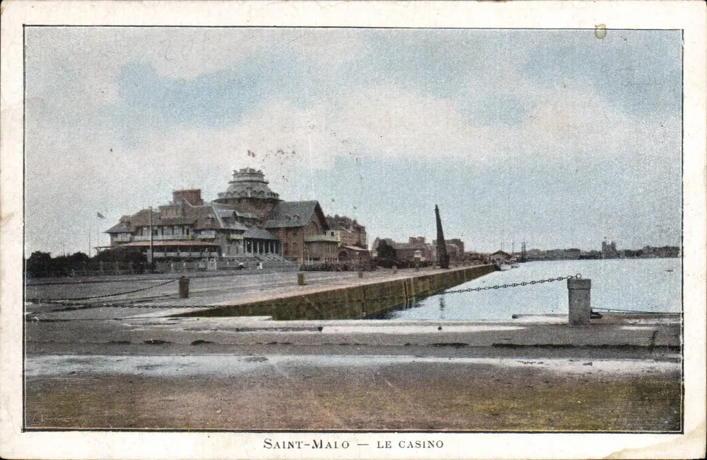 Saint-Malo — O Casino — Editor não identificado, número de série não visível - Frente