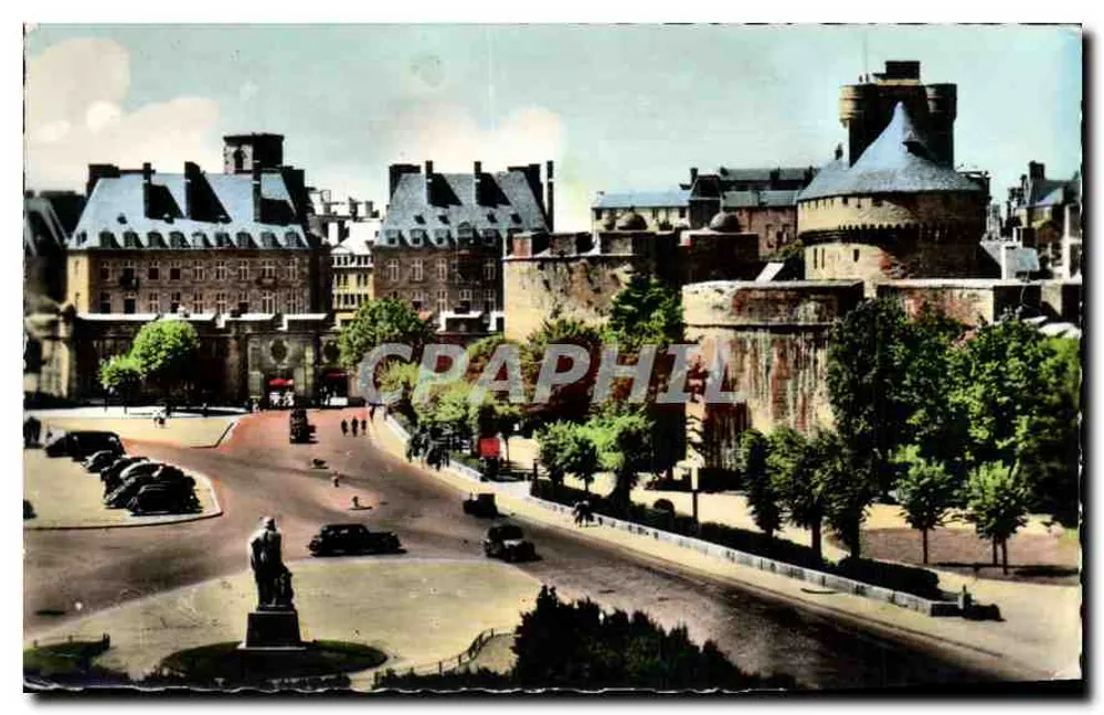 St-Malo (I.-et-V.) — Tor Saint-Vincent und das Schloss — Edition ALFA, Paris - Vorderseite