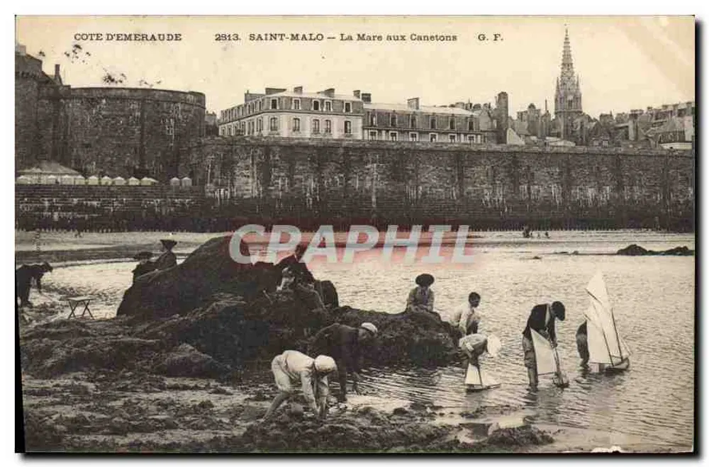 Saint-Malo — La Mare aux Canetons — G.F. n°2813 - Voorkant