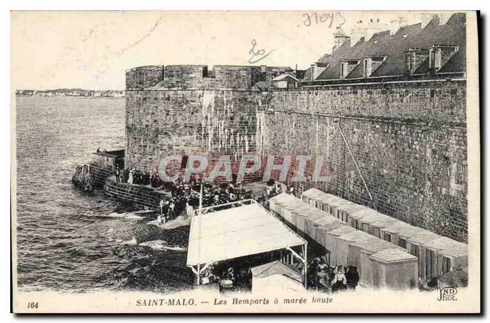 Saint-Malo — Die Mauern bei Hochwasser — JND. HOC. n°164 - Vorderseite