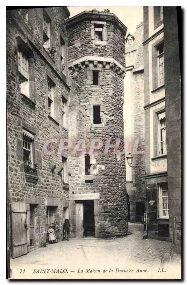 Saint-Malo — Das Haus der Herzogin Anne — LL, n°71 - Vorderseite