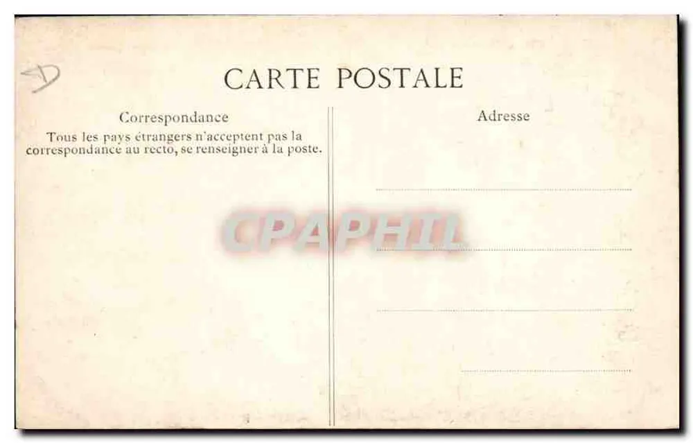 Saint-Malo — Praia de Bon-Secours — Costa da Esmeralda, editor E.F.D., n° 450 - Verso