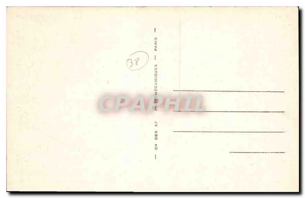 Grenoble — Praça Grenetta e o Castelo da Água — LL.58 - Verso