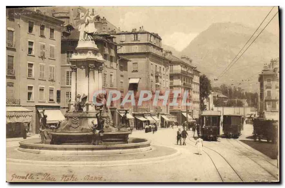 Grenoble — Praça Nossa Senhora — n° de série não visível - Frente