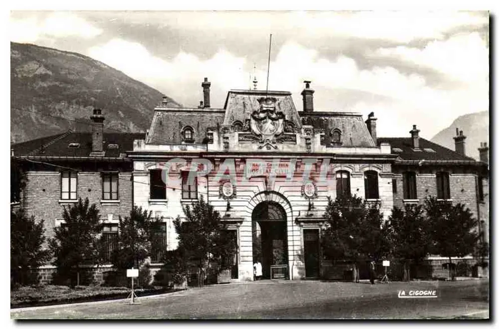 Der Storch — Zivilitätskrankenhaus von Grenoble — Éditions de la Cigogne - Vorderseite