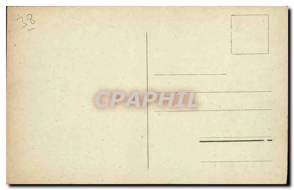 Grenoble — Efeito de Neve nos Quais — E.R. n°1094 - Verso