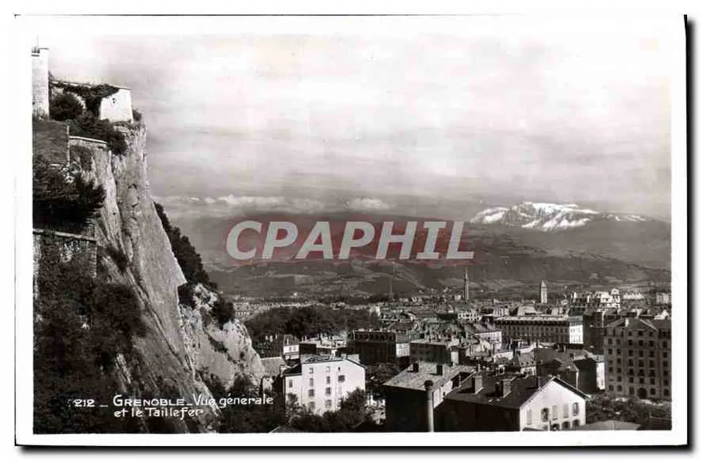 Grenoble e o Taillefer — Vista geral — Edição de Grenoble - Frente