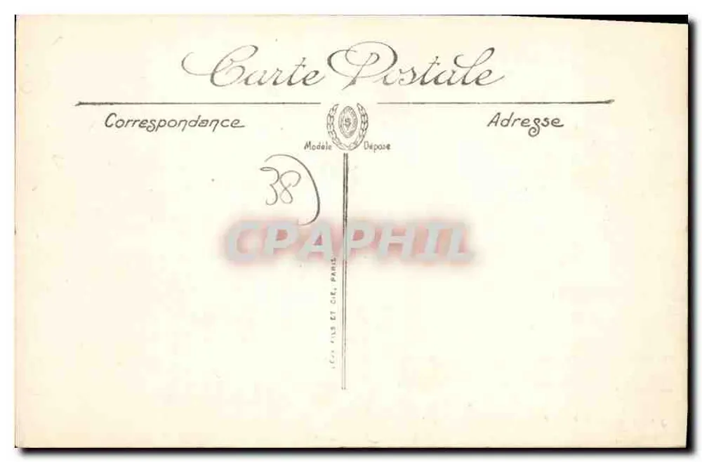 Grenoble — A Estação — LL - Verso