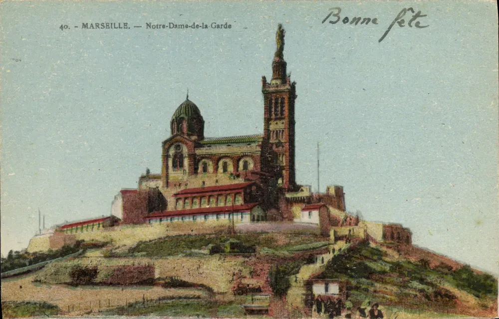 Marselha — Nossa Senhora da Guarda — Edição « A Coruja » - Frente