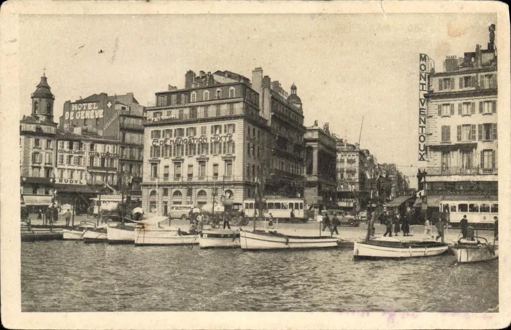 Quai des Belges und die Carébière — Marseille — Éditions Mireilles - Vorderseite