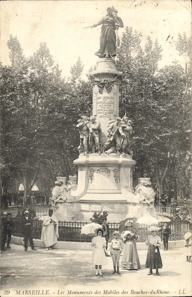 Marseille - Monumente der Bouches-du-Rhône - LL - Nr. 39 - Vorderseite