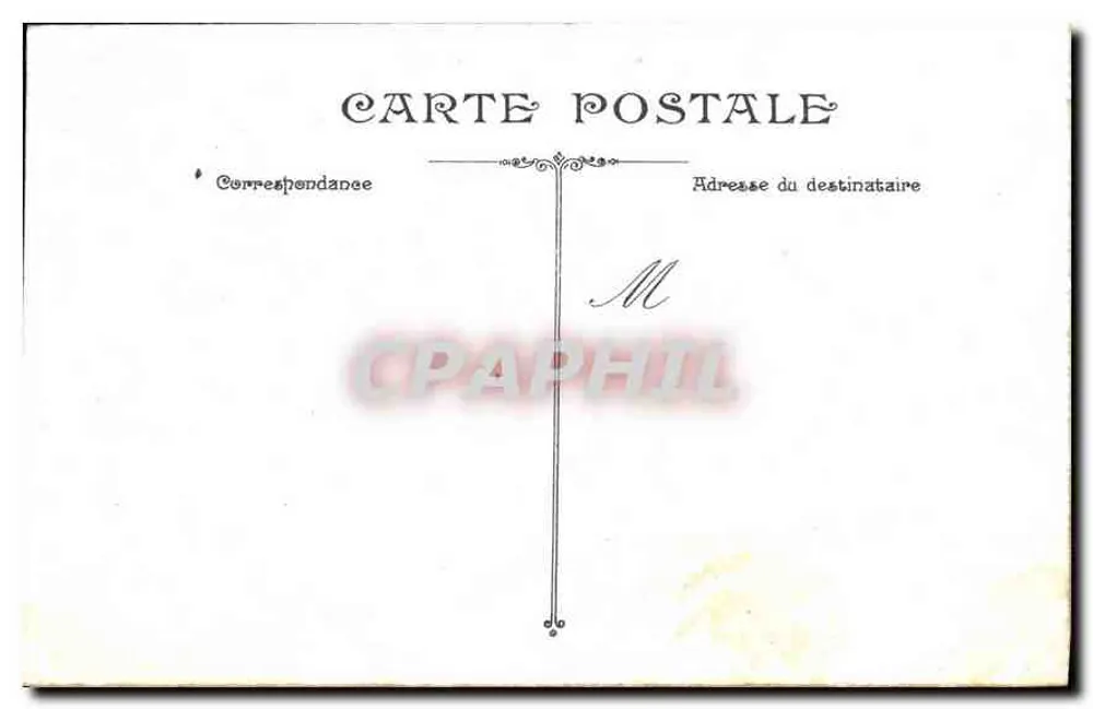 Marseille. Der Aufzug von Notre-Dame de la Garde. - Rückseite