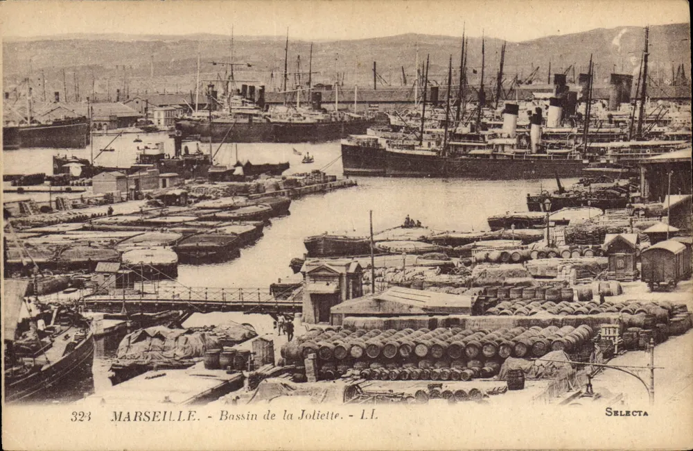 MARSEILLE - Bassin der Joliette - LL. - Selecta - Vorderseite