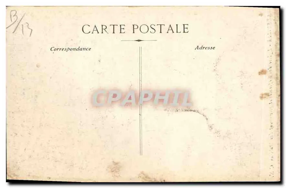 Marseille - Reformierte Kirche und Denkmal der Mobiles - C.N. - Rückseite
