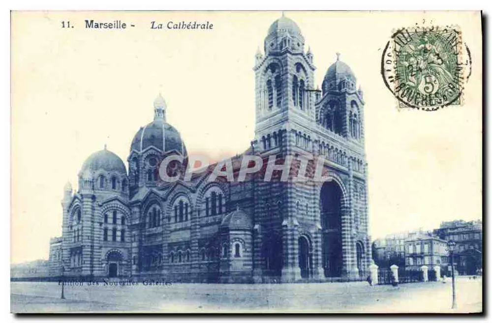 Marselha - A Catedral — Edição das Novas Galerias, n°11 - Frente