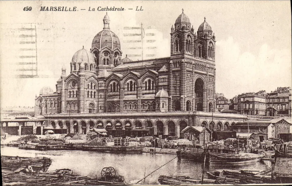 Marseille — A Catedral — LL - Frente