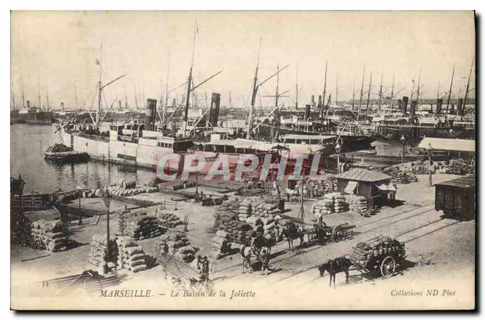 Marseille — Le Bassin de la Joliette — Collections ND Phot - Vorderseite