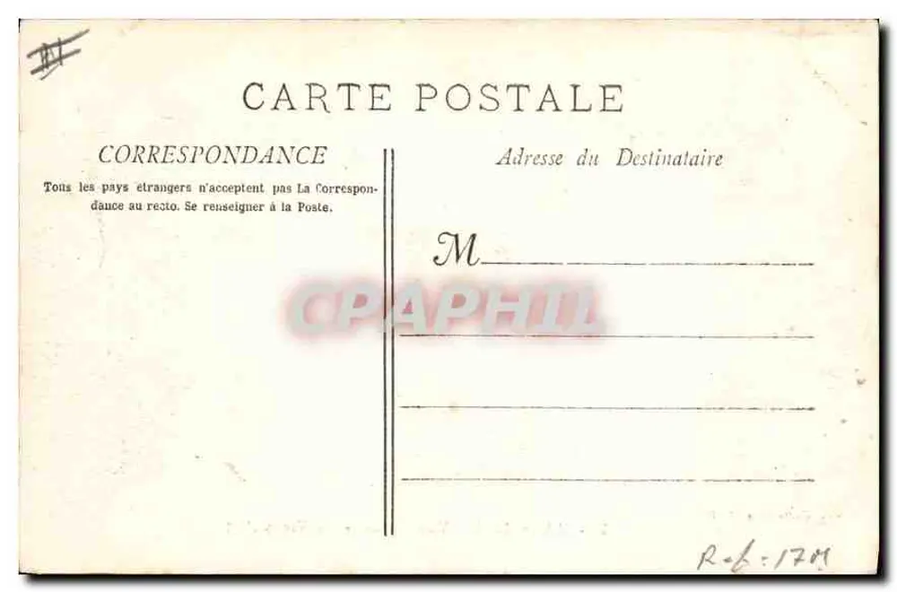 MARSEILLE - Allgemeiner Blick auf den Alten Hafen — Sammlung B. F. n° 40 - Rückseite