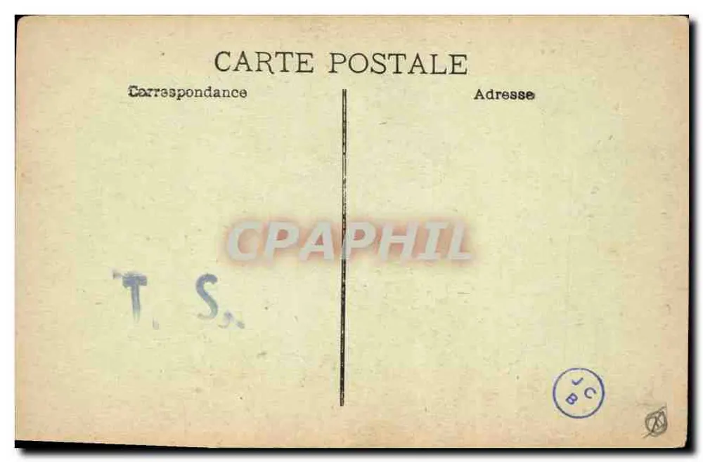 Marseille — Kirche der Reformen & Denkmal der Mobiliés - Rückseite