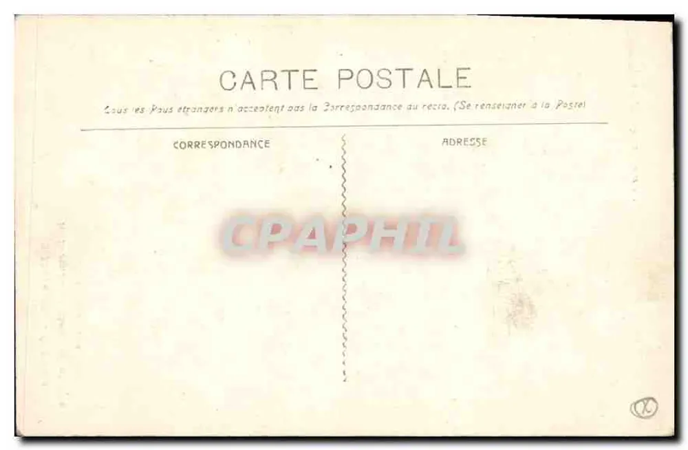 Marseille - Kirche der Reformierten und Denkmal der Mobiles — Verlag CONSEIL - Rückseite
