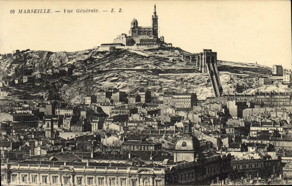 Marselha — Vue Générale — Z. Z. - Frente