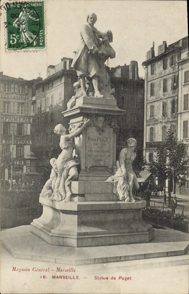 Beeld van Pierre Puget — Marseille — Magasin Général - Voorkant