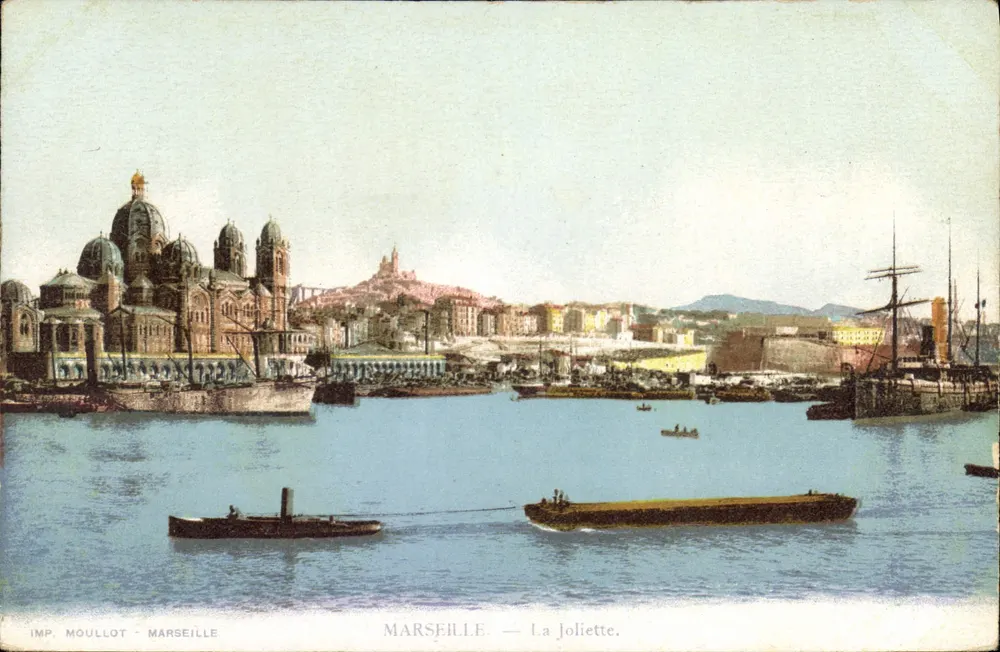 Marseille — La Joliette — IMP MOULLOT - MARSEILLE - Frente
