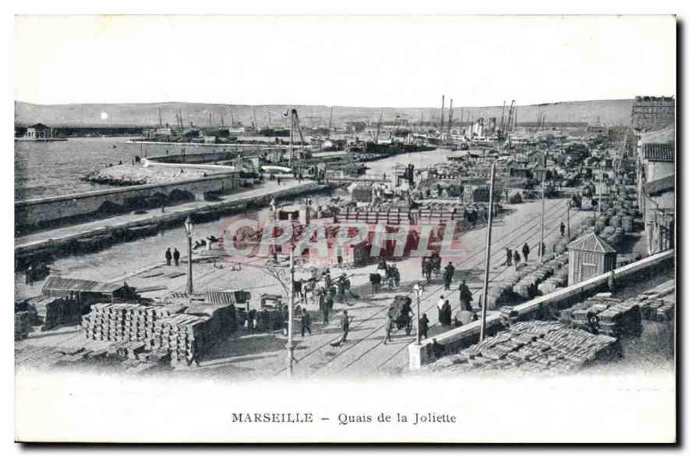 Marseille — Quais de la Joliette — Verlag nicht sichtbar - Vorderseite