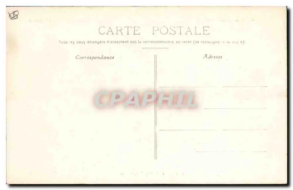 Marselha — Abadia de Saint-Victor — A. David e R. Cayol, Marselha - Verso