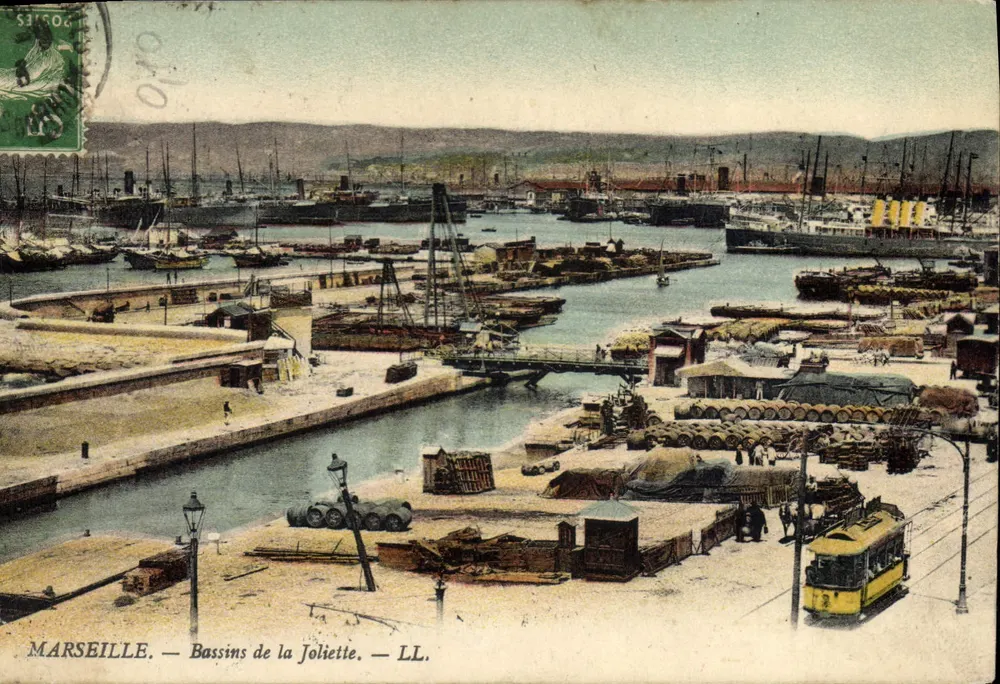 Marseille — Bassins de la Joliette — LL. - Vorderseite