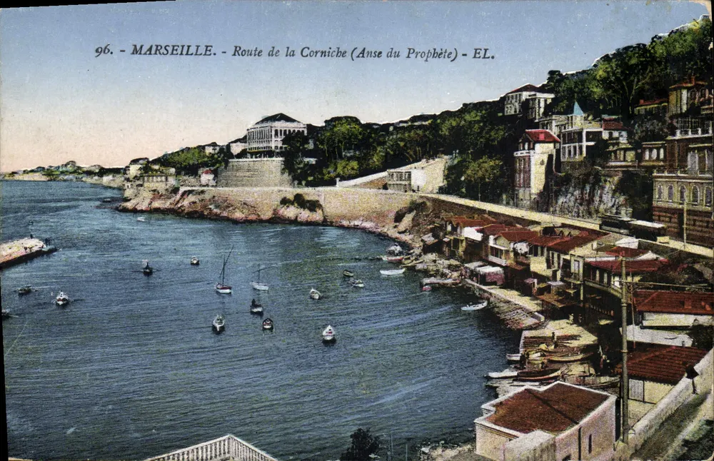Marseille - Rota da Corniche (Anse do Profeta) - EL. - Frente