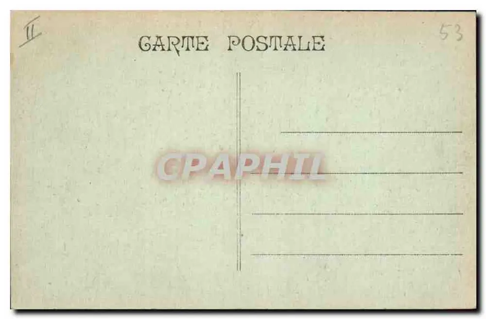 Marseille — Hafen von Joliette — ZZ. — Nr. 14 - Rückseite