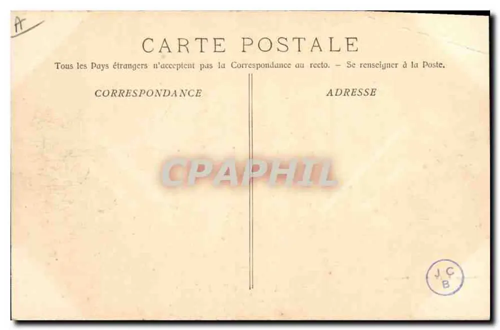 Marseille - Het Palazzo-Casino — Phototyp E. Lacour, n° 2410 - Achterkant